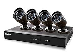 8CH/4 Cam 960H DVR Security System with 500GB HDD