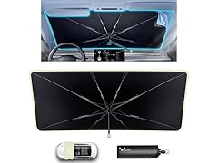 helloleiboo Car Windshield Sun Shade | 57"x32"