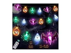 Halloween String Lights with Remote 