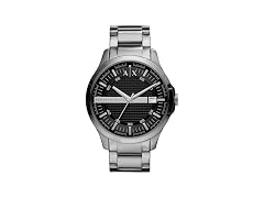 Armani Exchange Men's Stainless Steel Black Watch