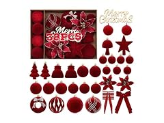 NONSTOP 38pc Christmas Ornament Set
