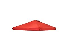 Sunnydaze Red 12x12 Ft. Premium Canopy Shade