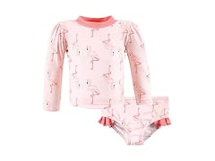 Hudson Baby Unisex Baby Swim Rashguard Set