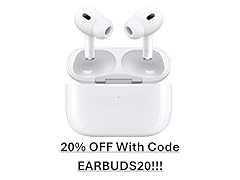 Apple AirPods Pro (2nd Gen) Wireless Earbuds (Factory Reconditioned)