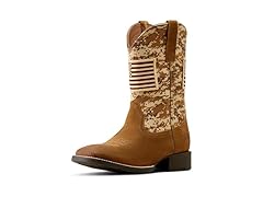 BMVY9 Mens Sport Patriot Western Boot 9.5