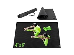 YES4ALL Large Exercise Mat for Home Gym