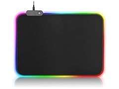 LED USB Cable Gaming Mouse Pad