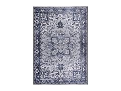 L'Baiet Lyla Blue Traditional 8x10 Area Rug