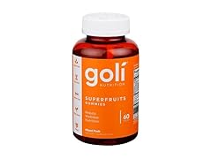 60CT Goli Nutrition Mixed Fruit Superfruits Gummies