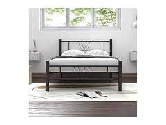 Fangflower Twin Size Bed Frame Platform