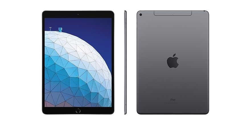 Apple iPad, 10.2-Inch, Wi-Fi, 32GB, Space Gray (Renewed) (Open Box)