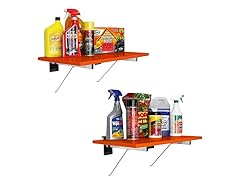 24-Inch Shelf with 4 Brackets, 2-Pack