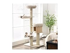 Tangkula Modern Cat Tree, Multi-Level Large