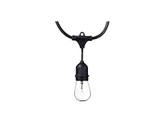 Globe 24' S14 Dublin LED Vintage String 12 Bulb Set