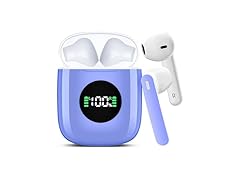 Fangflower Wireless Earbuds, Bluetooth Headphones Stereo Ea