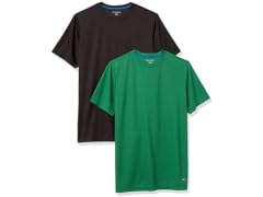 Amazon Essentials Men (XS) 2-pack T-shirt Green
