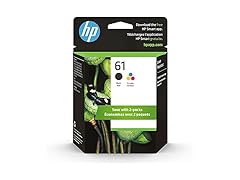 HP 61 Black/Tri-color Ink (2 Pack)