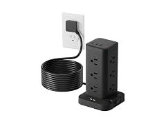 TAGZILO Power Strip Tower 1800J