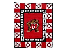 University of Maryland Quilted Throw