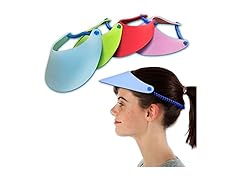 U.S. Toy Color Foam Adjustable Visors