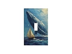  Light Switch Cover Whale Sea 1Gang