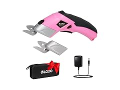 VLOXO Cordless Electric Scissors - Pink