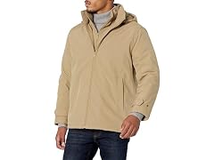 DOCKERS Men (L) Dwight Jacket Harvest Gold Hooded