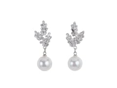 Stainless Steel Silver Drop Earrings