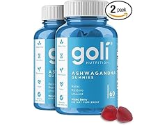 Goli Ashwagandha & Vitamin D Gummy 120 Count - Rel