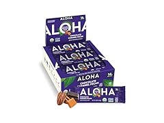 12Ct ALOHA Organic Plant Based Protein Bars | Chocolate