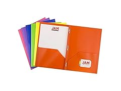 JAM Paper Plastic School Folders