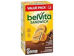 12PK belVita Breakfast Sandwich Dark Chocolate Creme