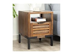 Bme Millie Acacia Nightstand Drawers