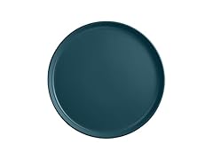 Emile Henry Made in France Ceramic Dinner Plate blue/Cream