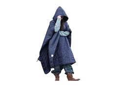 DUKUSEEK Waterproof Stadium Blanket Blue