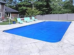 Pool Mate 20' x 40' Rectangle Deluxe Blue/Silver Solar Cover