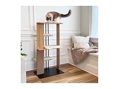 4 Cats and Dogs CALTR-L Cali Cat Tree Oak