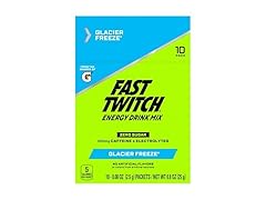 10PK Gatorade, Fast Twitch Energy Drink Mix Glacier Freeze