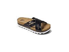 Women's REEF Platform Sandal Black (6)