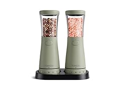 Electric Salt and Pepper Grinder Set