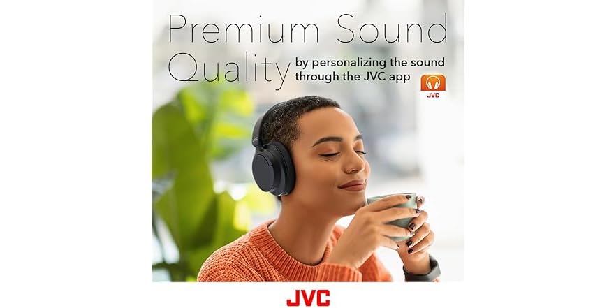 JVC Hybrid Noise Cancelling Wireless Headphones