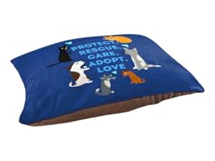 Protect, Rescue, Care, Adopt, Love Pet Bed
