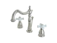 Kingston Brass KB1976PX Heritage Widespread Lavatory Faucet