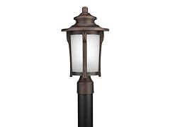 1-Light Post Lantern, Autumn Haze