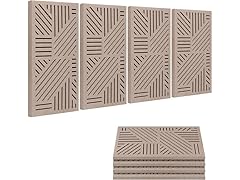 BUBOS 4 Pack Acoustic Wall Panels
