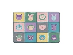 Flagship Carpets Animal Blocks Classroom Educational Area Rug