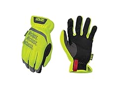 (3-Pairs) Mechanix Wear Hi-Viz FastFit Gloves  Lg