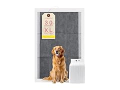 BinetGo Puppy Pads Disposable Puppy Training Pads L,Charcoal