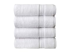 Bloom 4 Pack Towels Zero Twist Cotton