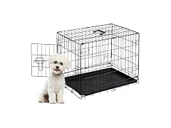 Sweetcrispy Dog Crate, 18 Inch Small Dog Cage